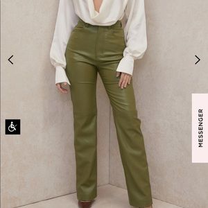 ***SOLD*** HOUSE OF CB Inaya Vegan Leather Pants